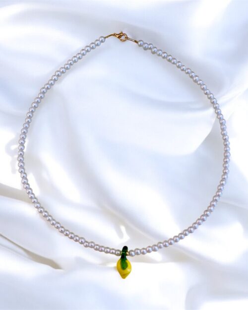 Κολιέ Pearl Limoncello
