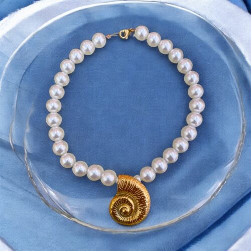 Κολιέ Golden Shell
