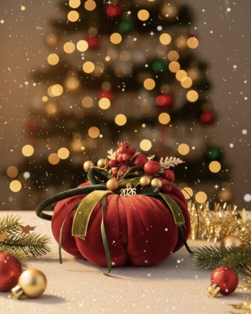 Γούρι βελούδινη κολοκύθα