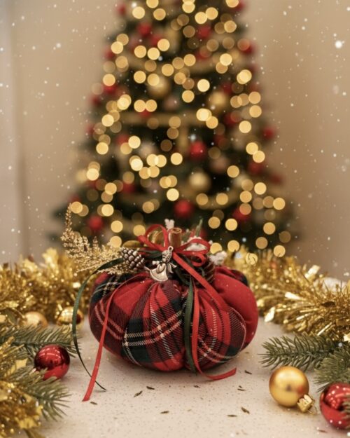 Γούρι καρό κολοκύθα