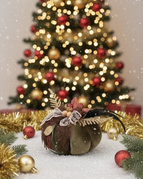 Γούρι βελούδινη κολοκύθα