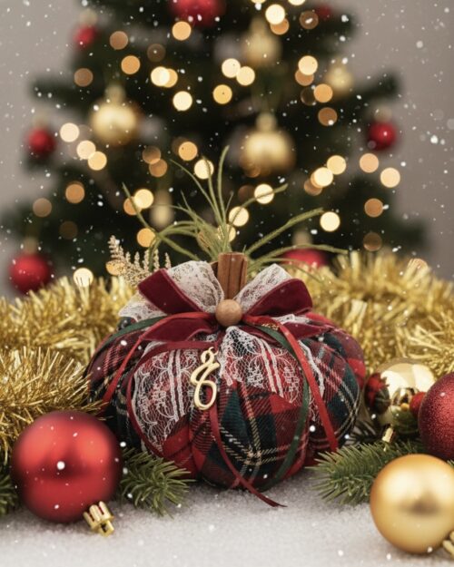 Γούρι καρό κολοκύθα