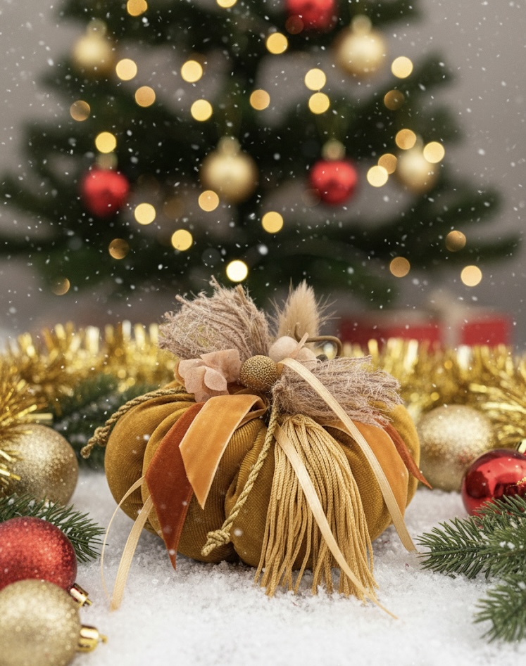 Γούρι βελούδινη κολοκύθα - Image 2