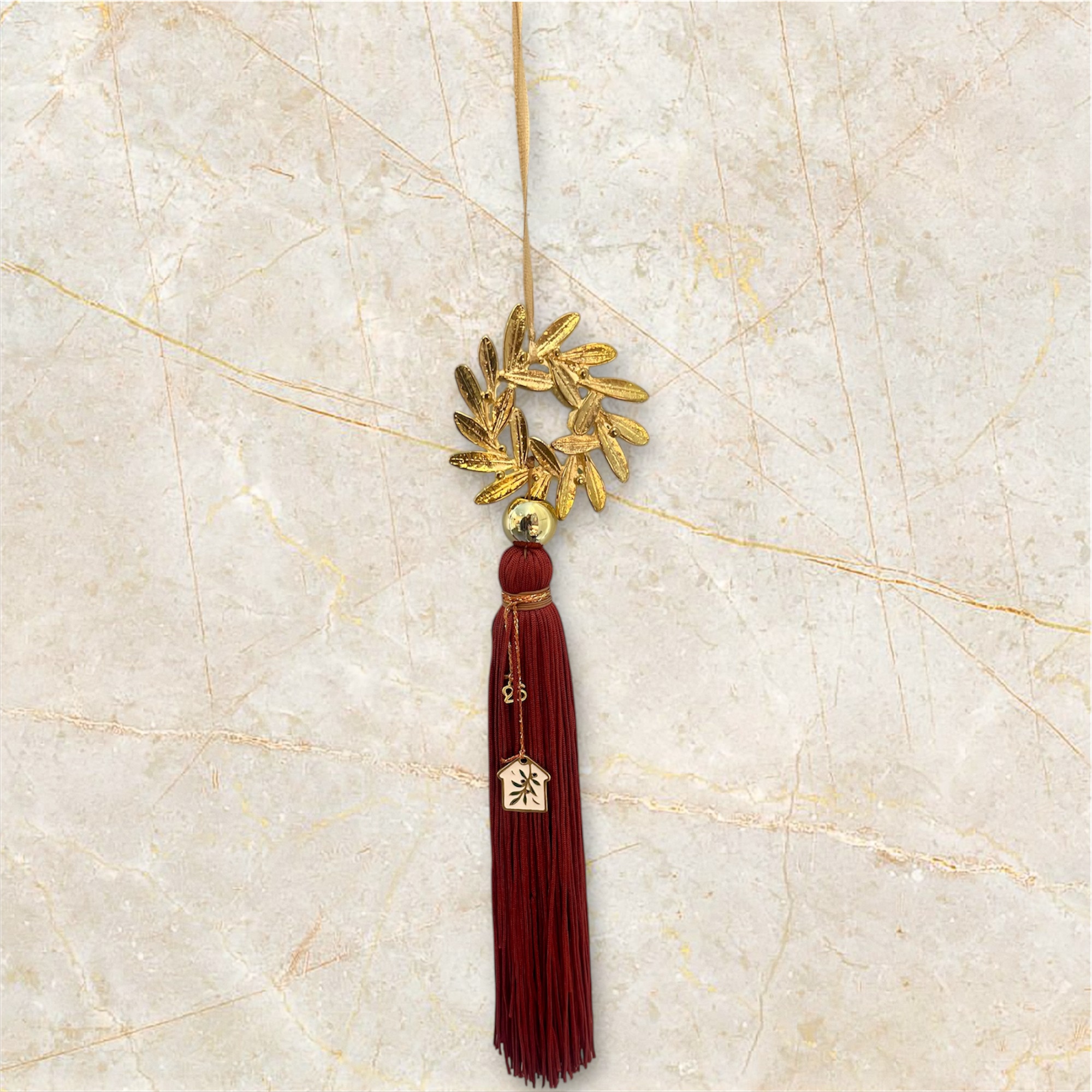 Γούρι στεφάνι ελιάς