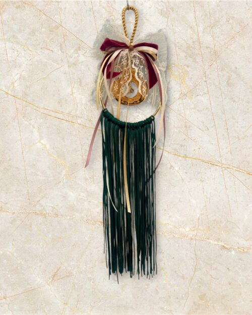 Γούρι με χρυσό ρόδι