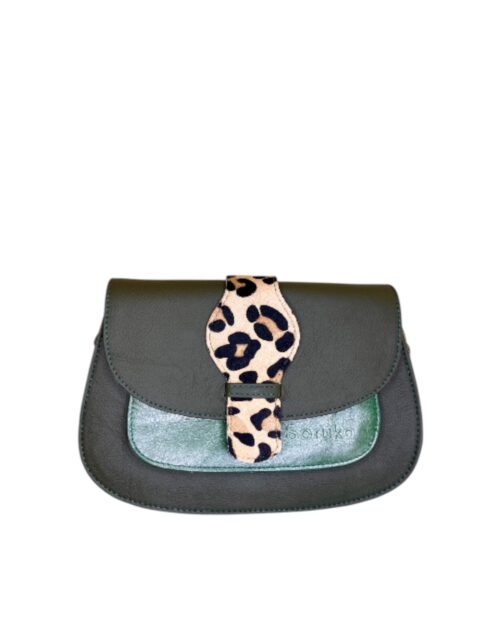 SORUKA δερμάτινη τσάντα VIOLET