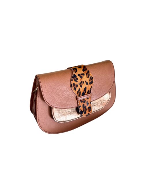 SORUKA δερμάτινη τσάντα VIOLET