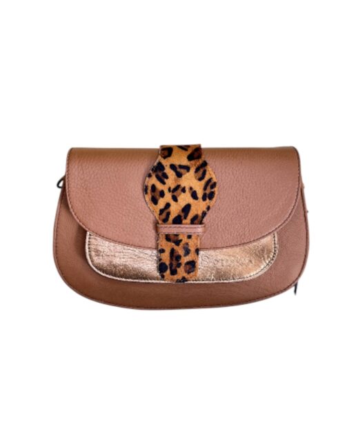 SORUKA δερμάτινη τσάντα VIOLET