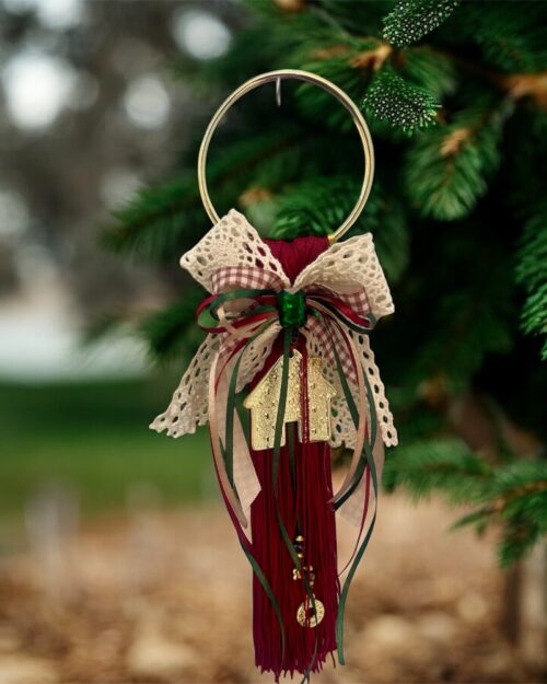 Γούρι μεταλλικό σπιτάκι