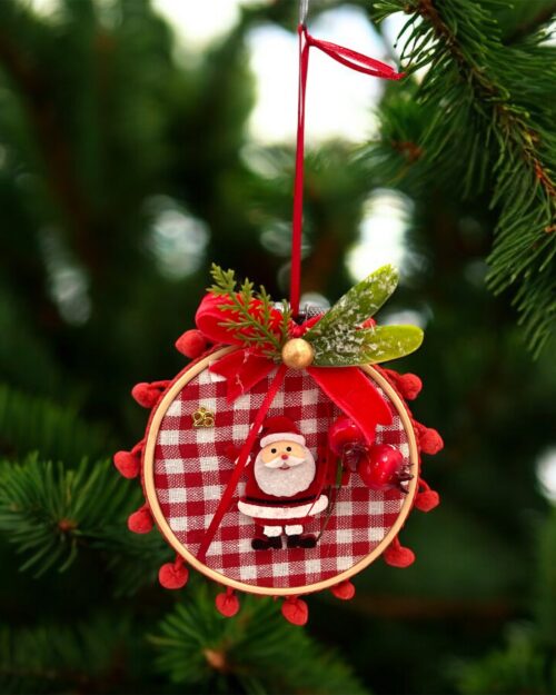 Γούρι χριστουγεννιάτικο καδράκι