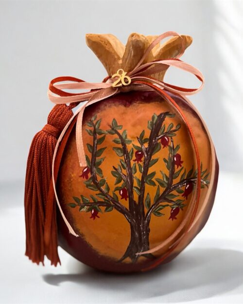 Γούρι επιτραπέζιο ρόδι μεγάλο