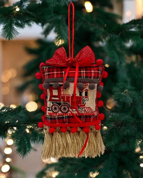 Γούρι χριστουγεννιάτικο τρενάκι