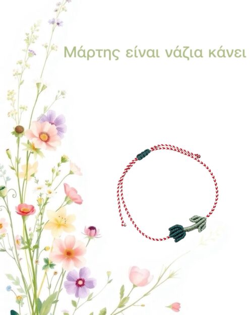 Μάρτης macrame τουλίπα