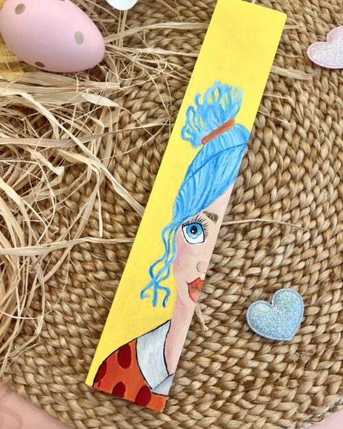 Λαμπάδα με φιγούρα κοπέλας