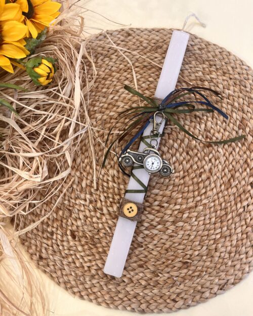 Λαμπάδα με μπρελόκ