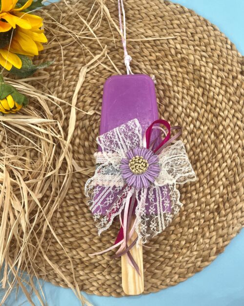 Λαμπάδα παγωτό φουξ