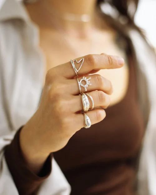 Δαχτυλίδι heart ring