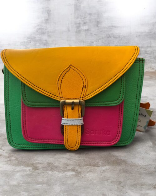 SORUKA δερμάτινη τσάντα ELMA